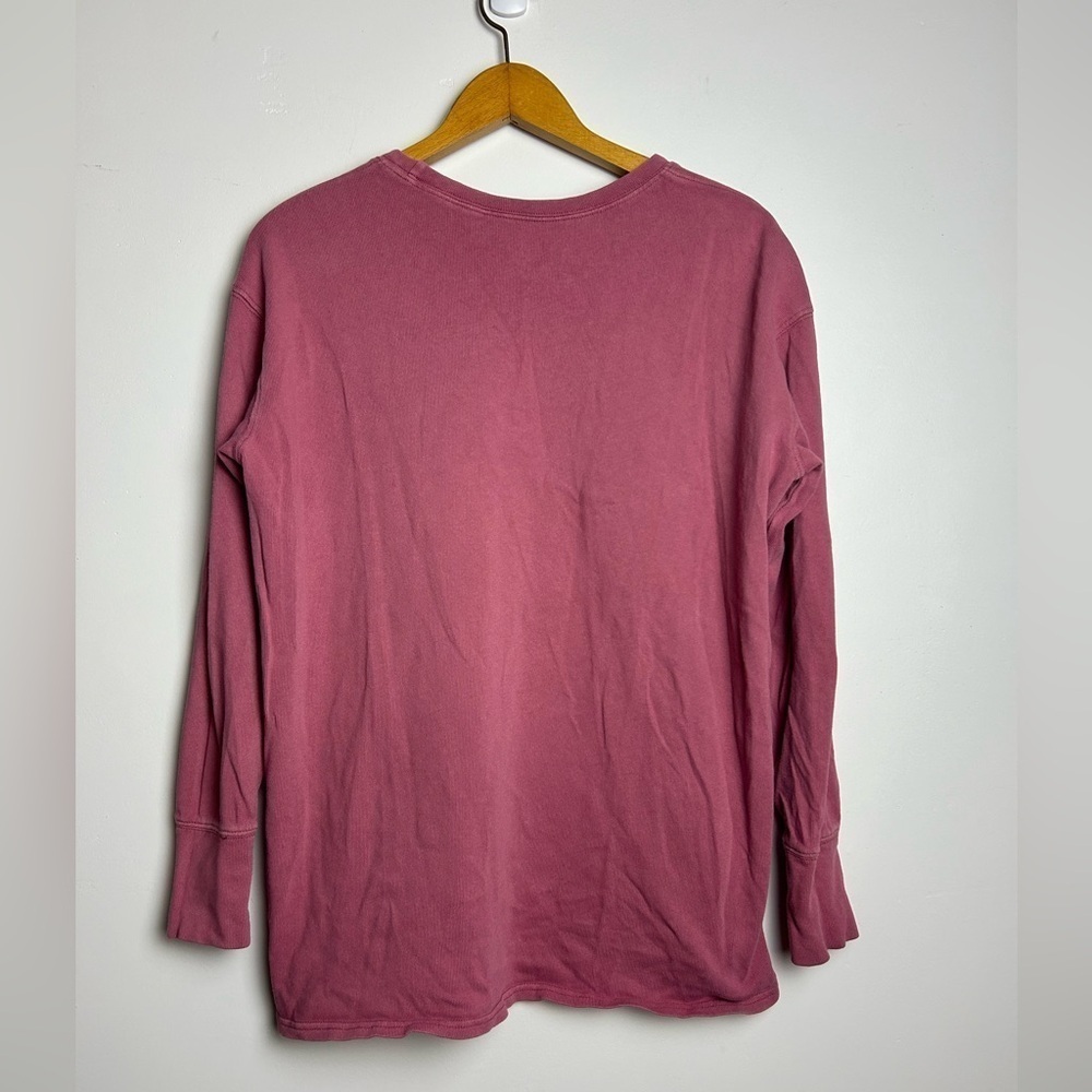 Ofline By Aerie Up all night Club Long Sleeve Sweatshirt Size S oversized - Picture 3 of 10